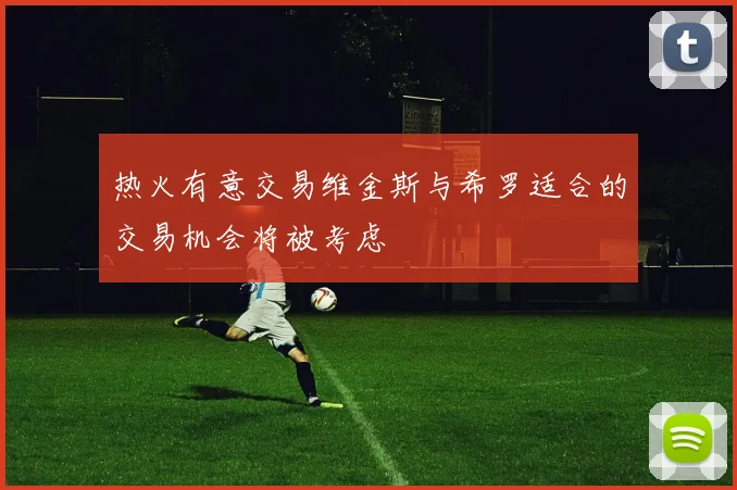 热火有意交易维金斯与希罗适合的交易机会将被考虑
